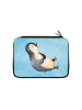 Mr. & Mrs. Panda Etui Pinguin Lachen ohne Spruch in Eisblau