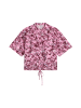 Marc O'Polo DENIM Kurzarm-Bluse relaxed in Medium Pink