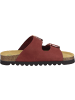 Dr. BRINKMANN Klassische Pantoletten in bordeaux