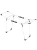 SONGMICS Wäscheständer Bunji in Weiß - (B)56 x (H)96 x (T)174 cm