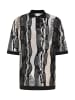 Carlo Colucci Poloshirt Erhard in Schwarz