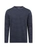 Schiesser Pyjama in anthrazit marine - 0001