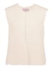 Betty Barclay Strickweste mit Effektgarn in beige