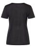 super.natural W RUNNING TEE in schwarz
