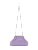 IZIA Women Clutch in Lilac Multicolor