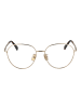 Max Mara Damen Optische Fassungen Rund Gold