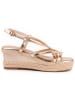 Montevita Sandalen Keilsandalen Sparta Salia5 Gold in Golden