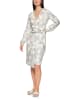 MARC CAIN COLLECTIONS Langärmeliges Wickelkleid in microchip