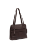 The Chesterfield Brand Belgrado Schultertasche Leder 32 cm Laptopfach in brown