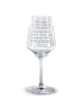 Mr. & Mrs. Panda Glas Rotwein Spruch 3. Hochzeitstag Lederhochze... in Transparent