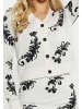 myMo Women Cardigan in Wollweiss Schwarz