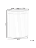 Beliani Wäschekörbe BADULLA in Braun - (W) 42 x (H) 60 x (L) 35 cm