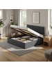VASAGLE Bettgestell Kacy in Grau - (B)183.4 x (H)110 x (T)209.3 cm