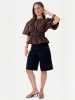 TeeShoppen Top Valentina in BROWN