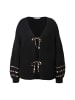 Studio Untold Strickjacke in schwarz