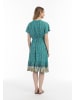 VIRITA Women Sommerkleid in Türkis Mehrfarbig