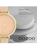 Oozoo Analog-Armbanduhr Oozoo Timepieces hellrosa mittel (ca. 38mm)