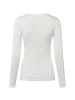 OPUS Langarmshirt Sifa in ecru