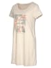 LASCANA Sleepshirt in sand-meliert