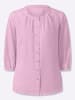 Sieh an! 3/4-Arm-Bluse in rosé