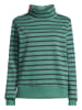 Salzhaut Sweatshirt IRMGARD in Bottle Green-Navy