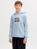 JACK & JONES Junior Kapuzenpullover in Celestial Blue