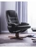 Beliani 2-tlg Fernsehsessel RELAXPRO in Schwarz/Braun