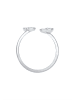 Elli Ring 925 Sterling Silber Geo, Kreis in Silber