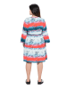 Angel of Style Kleid in mattes blau