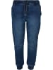 Urban Classics Cargo-Hosen in blue washed