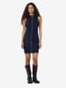 Noisy may Midikleid in Dark Blue Denim