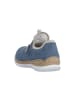 rieker Morelia Low-Top-Sneaker mit Schnürung Blau