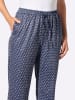 WITT WEIDEN Jersey-Hose in marine-bedruckt