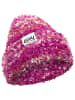 eivy Beanie Boucle Knit Beanie in Pink