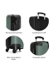 NoBoringSuitCases Suitcase, Handgepäck, Koffer, Trolley, Reisekoffer Grüner Koffer mit