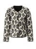 Aniston CASUAL Steppjacke in hellbeige-schwarz