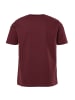 JP1880 Kurzarm T-Shirt in rotbraun