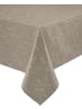 Erwin Müller Jacquard Tischdecke Remscheid in taupe