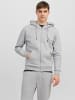 Jack & Jones Kapuzenjacke Regular Fit Hoodie JJEBRADLEY in Grau-2