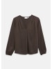 comma Bluse in 8940_dunkelbraun