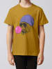 wat? Apparel T-Shirt Gorilla Kaugummi in Ocker