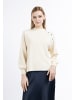DreiMaster Damen Strickpullover Turtleneck in Elfenbein