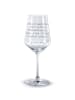 Mr. & Mrs. Panda Bordeauxglas Spruch Beste Brautjungfern mit Spruch in Transparent