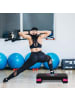 COSTWAY Aerobic Stepper in Schwarz