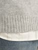 Jack & Jones Strickpullover in Light Grey Melange