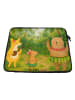 Mr. & Mrs. Panda Laptop Tasche Waldtiere Aloha Design ohne Spruch in Weiß