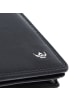 Golden Head Polo Geldbörse RFID Schutz Leder 13 cm in schwarz