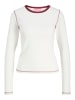 JJXX Langarm-T-Shirt in Cloud Dancer