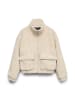 Vero Moda Teddyfell Jacke in Oatmeal