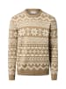 Lindbergh Pullover in taupe ecru - 0001